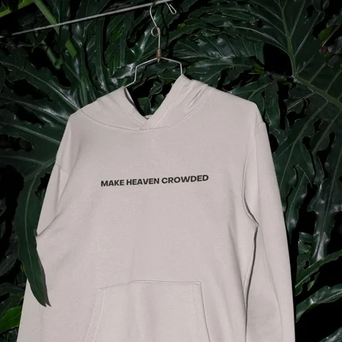 Vista 2 de MAKE HEAVEN CROWDED Sudadera con capucha Christian Faith Unisex Jesús Sweater