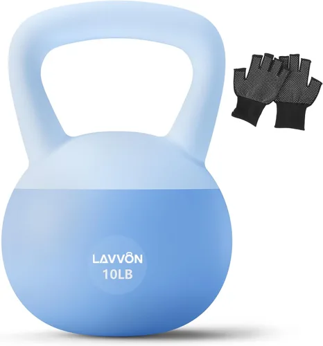 Vista 10 de Soft Kettlebell - Cushioned Impact-Resistant Base and Anti-Slip, Kettle bell Anti-Slip Grip Weight for Home Workouts, Safe Strength Training