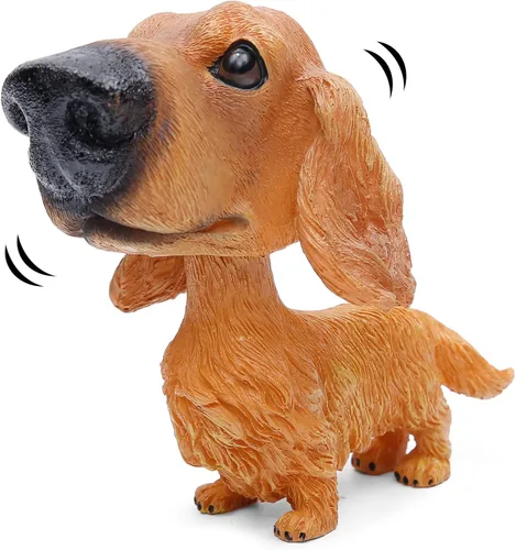 Vista 20 de Bobble Head - Perros para tablero de instrumentos de automóvil, lindas cabezas temblorosas, decoración de automóvil para cachorros (Chihuahua)