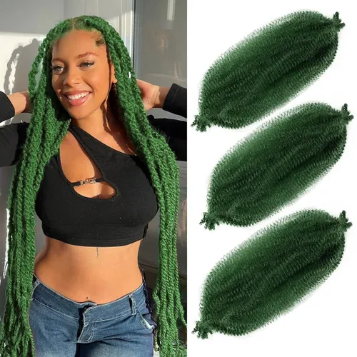 Vista 41 de Trenzas Afro Twist de 12 pulgadas - Cabello trenzado al crochet estilo Afro (12 pulgadas (Paquete de 3), 30#)