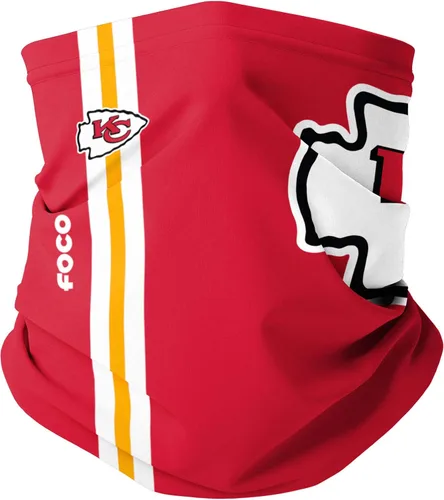 Vista 92 de FOCO NFL unisex-adult Nfl Team Logo Neck Gaiter Multiuse Mini impresión del color del equipo.