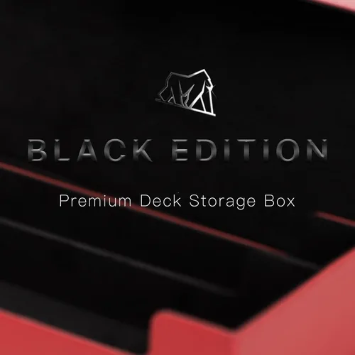 Vista 6 de Caja de cartas, funda de cartas, caja de cartas, caja de cartas de cuero, tamaño grande, compatible con 550 tarjetas con funda compatible