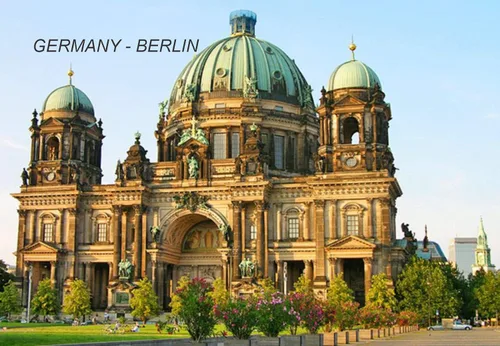 Vista 5 de Alemania Frigorífico Imanes GRP 2 (1 pieza, Ciudad: Berlín #GER31)