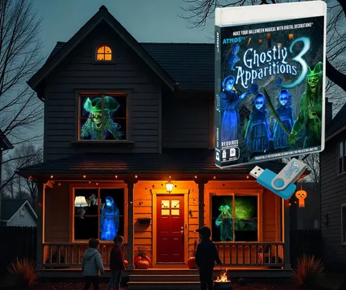 Vista 14 de AtmosFX® Decoraciones digitales de Halloween en USB (Halloween Vol 1)