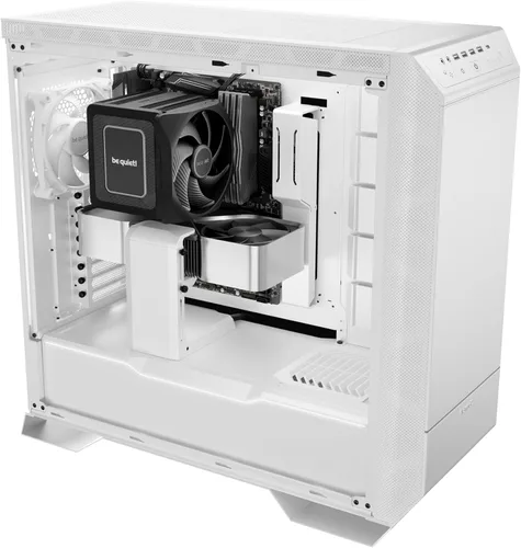 Vista 8 de be quiet! Dark Base 701 Caja de PC Midi Tower Frente de malla Flujo de aire optimizado 3 ventiladores Silent Wings 4 preinstalados