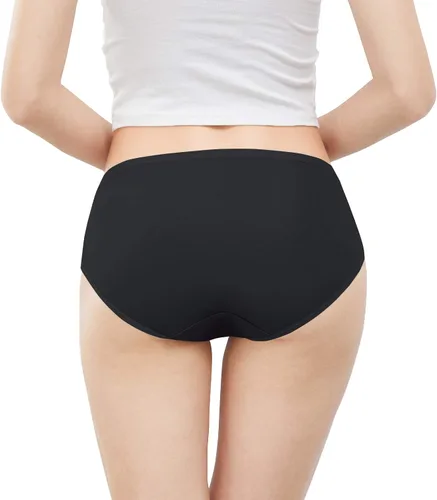 Vista 3 de Ropa interior de maternidad Under Bump para mujer, de algodón, para embarazo, paquete múltiple