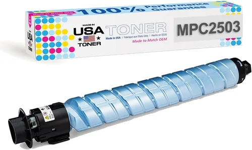 Vista 9 de MADE IN USA TONER Repuesto compatible para Ricoh Lanier Savin MP C2003, MP C2503, MP C2004, MP C2504, 841918 (negro)