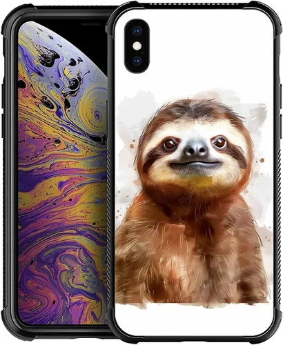 Vista 14 de Funda compatible con iPhone 8 Plus, diseño de oso de bosque otoñal, a prueba de golpes, antiarañazos, carcasa trasera de policarbonato duro