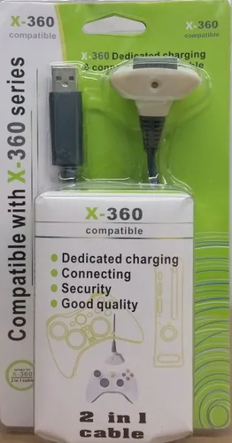Vista 2 de Charge Cable for Xbox Retail Packaging