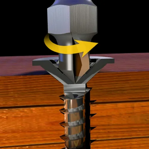 Vista 3 de Ontel SpeedOut - Kit extractor de tornillos dañados cobalto, juego de 4 piezas