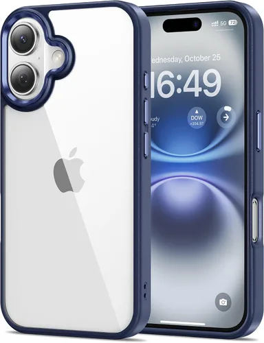 Vista 369 de HOOMIL Funda para iPhone 7 Plus/iPhone 8 Plus de 5.5 Pulgadas, sin amarillamiento, protección contra caídas, cubierta trasera dura transparente