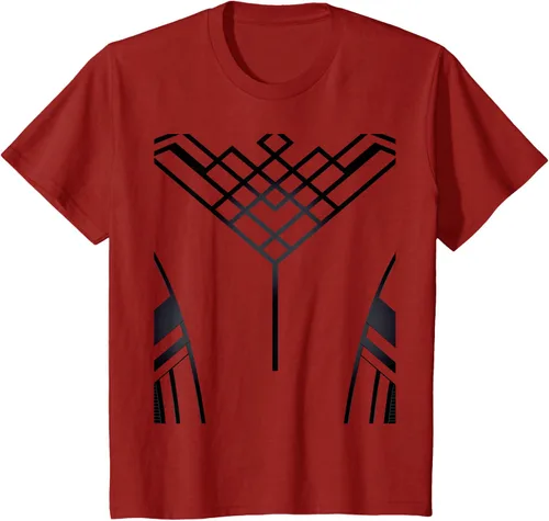 Vista 7 de Marvel Shang-Chi and The Legend of the Ten Rings - Camiseta para disfraz, Rojo, S Arándano