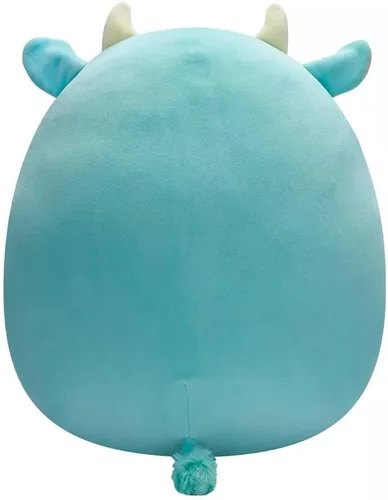 Vista 6 de Squishmallows Vaca azul Tuluck oficial de 16 pulgadas de Jazwares