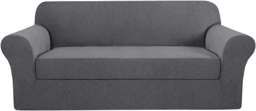 Vista 43 de H.VERSAILTEX - 2 fundas protectoras de licra suave Jacquard para respaldo de silla, lavable a máquina