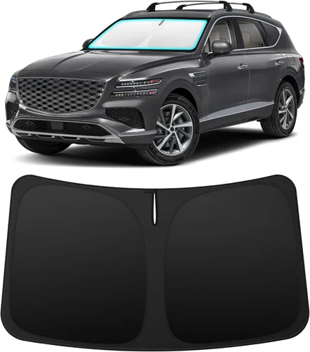 Vista 139 de INSAUTO Accesorios para parasol de parabrisas de ajuste personalizado para Acura RDX 2019-2026, parasol plegable para ventana delantera, reflector