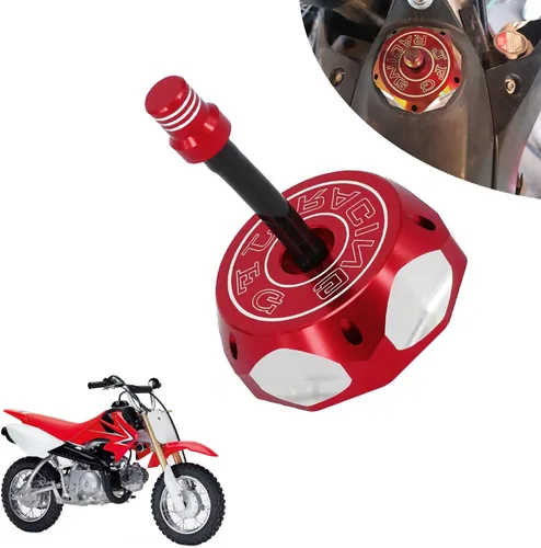 Vista 11 de Tapón de gasolina para motocross, tapa de depósito de combustible de motocicleta con válvula de respiración, universal CNC para SSR, Taotao Apollo