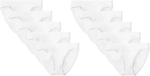 Vista 48 de Amazon Essentials Ropa interior de bikini de algodón y elastano para mujer (disponible en tallas grandes)