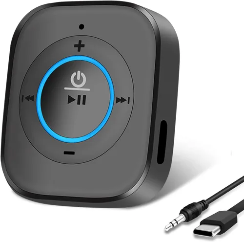 Vista 2 de iDIGMALL Receptor Bluetooth 5.3 avanzado para transmisión de música estéreo en el hogar, mini adaptador de audio inalámbrico para altavoz