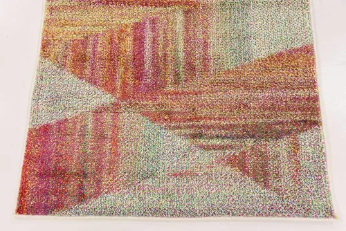 Vista 7 de Unique Loom colección Lyon - Alfombra abstracta y moderna