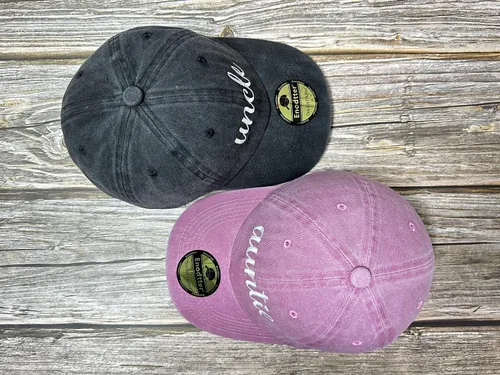 Vista 103 de Sombreros bordados para tío tía, abuelo, abuela, mamá, mini