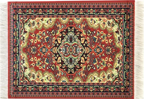 Vista 5 de Juego de 4 alfombras de área para casa de muñecas, accesorios de alfombra en miniatura para casas de muñecas, decoración rectangular de suelo de 10