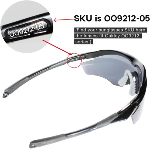 Vista 5 de Lentes de repuesto Walleva para gafas de sol Oakley M2 15 opciones disponibles