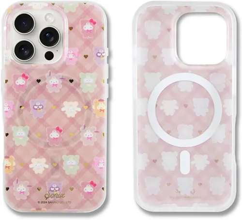 Vista 179 de Sonix x Barbie Funda para iPhone 15 Pro Compatible con MagSafe Probada para caídas de 10 pies Golden Hour