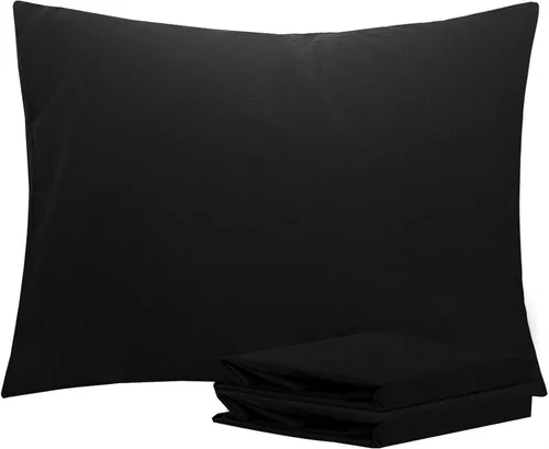 Vista 21 de NTBAY Juego de fundas de almohada estándar, paquete de 2 fundas de almohada de microfibra cepillada de 20 x 26 pulgadas, suaves, sin arrugas Aqua