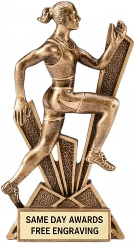 Vista 3 de Checkmate Sports Trophy Award – Custom Engraved Resin Trophy with Bold Design – Recognition Award for Competitions Teams Schools Leagues and Events