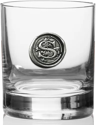 Vista 5 de English Pewter Company - Vaso de whisky antiguo de 11 onzas con inicial de monograma, regalos únicos para hombres, regalos personalizados con tu
