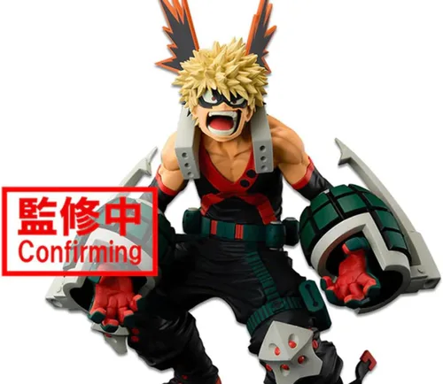 Vista 2 de BanPresto - Figura de anime My Hero Academia WFC Super Master StarKatsuki Bakugo