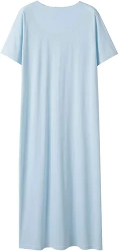 Vista 2 de Keyocean - Camisones para mujer, 100% algodón, suave, ligero, cómodo, ropa de dormir