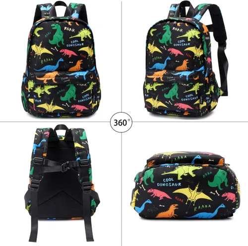 Vista 2 de Abshoo - Mochila infantil para preescolar con correa en el pecho