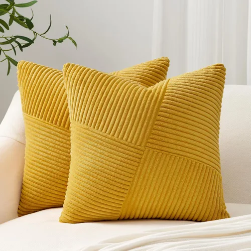 Vista 16 de Topfinel Juego de 2 fundas de almohada decorativas negras de 16 x 16 pulgadas para sofá, cama, decoración rústica estilo bohemio para el hogar
