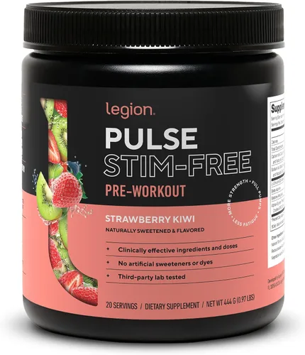 Vista 13 de Legion Pulse Suplemento previo al entrenamiento - Bebida de óxido nítrico natural para aumentar la energía, sin creatina, endulzada naturalmente