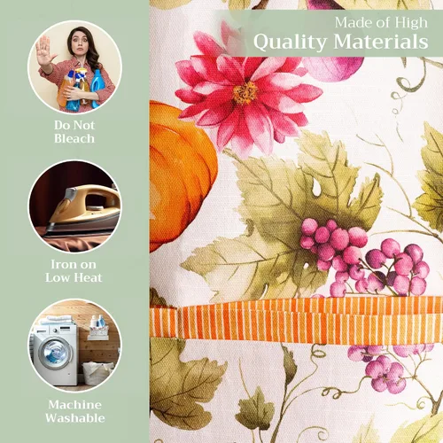 Vista 217 de Maison d' Hermine Delantales para mujer con bolsillo, 100% algodón (27.50 x 31.50 pulgadas)
