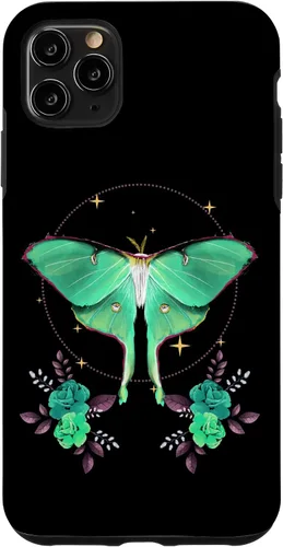 Vista 18 de Bonita funda con temática de Luna Moth Beautiful Butterfly Insect Lover para iPhone 15