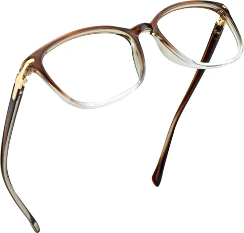 Vista 14 de LifeArt Lentes de bloqueo de luz azul, antifatiga ocular, anteojos de lectura para computadora, gafas de TV para hombres y mujeres