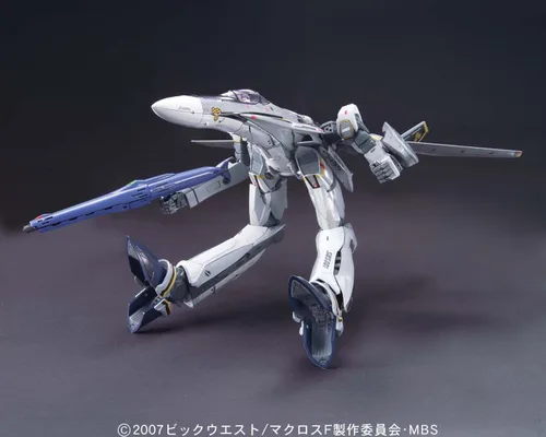 Vista 7 de Macross Frontier VF-25S Mesías Valkyrie Ozma Custom Escala 1/72 de Bandai
