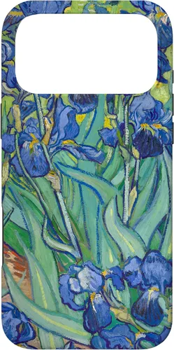 Vista 21 de Van Gogh Irises Modern Art Painting - Carcasa para iPhone 17