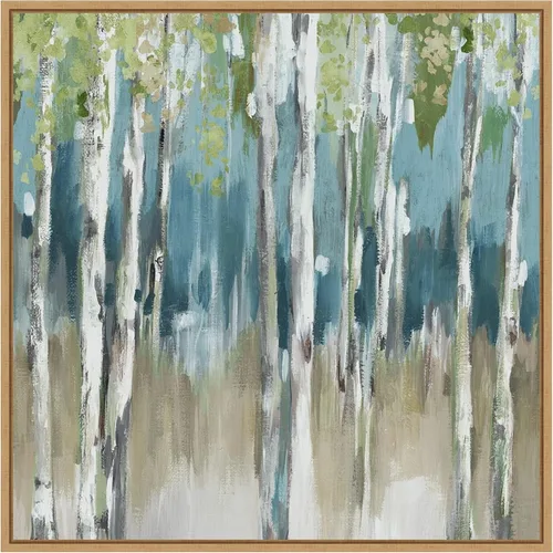 Vista 9 de Amanti Art Lienzo enmarcado para pared, 16 x 16 pulgadas, Lost Within by Lera, lienzo enmarcado para pared, obras de arte de paisajes, decoración