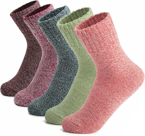 Vista 14 de MORECOO Socks for Women - Stocking Stuffers Gifts for Women A-multicolor 4