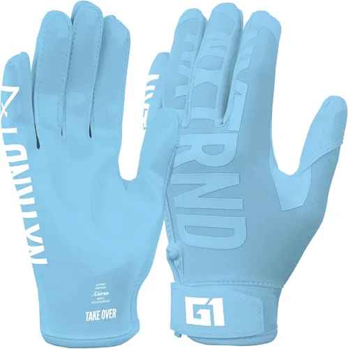 Vista 19 de Nxtrnd G1 - Guantes de fútbol juvenil, guantes receptores adhesivos para niños