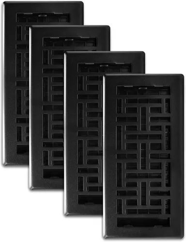 Vista 20 de Decor Grates Registro de suelo oriental AJH212-RB, 2 x 12 pulgadas, acabado de bronce frotado