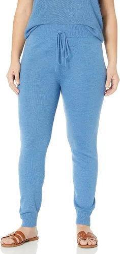 Vista 4 de The Drop Yara - Leggings de suéter acanalado sin cierre para mujer