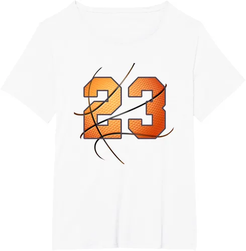 Vista 31 de Baloncesto número 23 - Camiseta de baloncesto