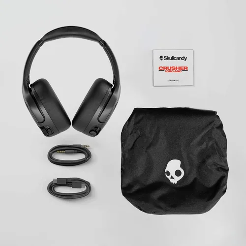 Vista 10 de Skullcandy Crusher 1080 ANC - Auriculares con sonido de Bose - True Black Negro verdadero