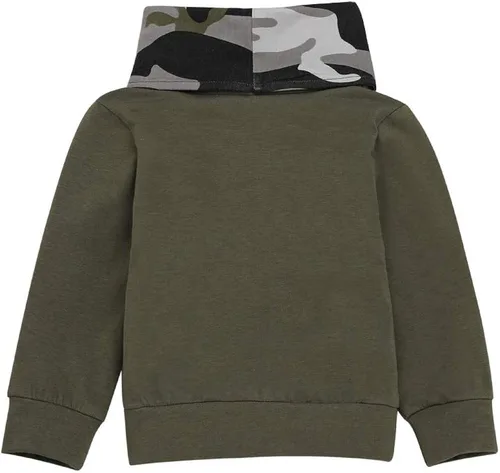 Vista 3 de Baoshi1 - Traje de chándal para recién nacidos con capucha manga larga informal ropa de primavera y otoño