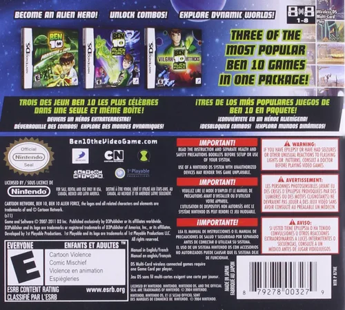 Vista 2 de Ben 10 Triple Pack - Nintendo DS