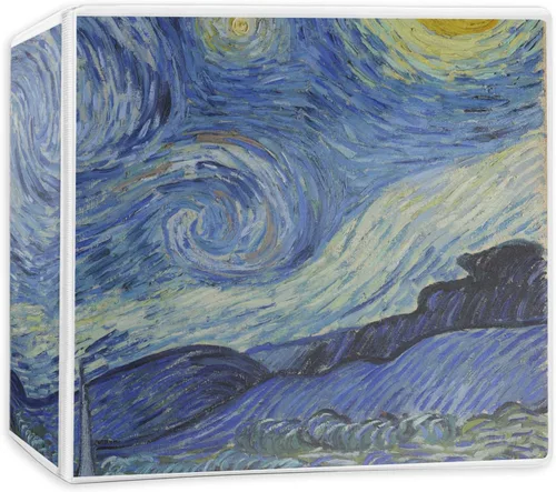 Vista 5 de The Starry Night (Van Gogh 1889) - Carpeta de 3 anillas, 2 pulgadas